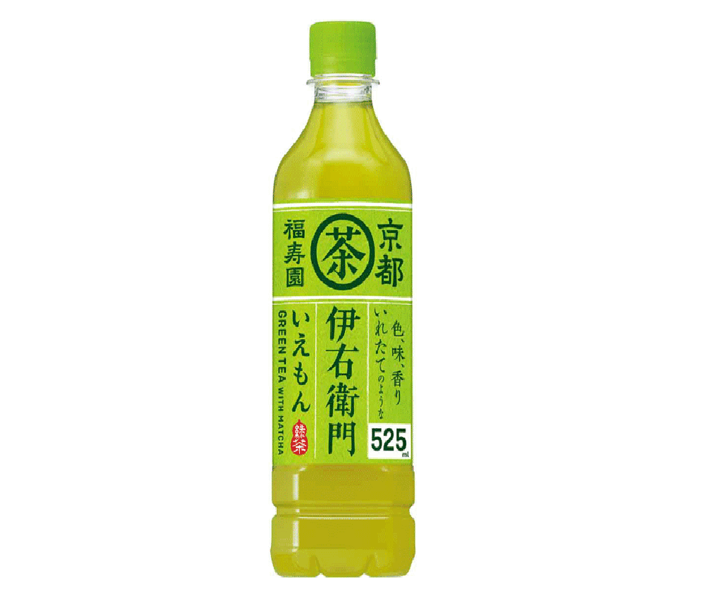 iemon tea bottle 525ml Suntoryサントリー伊右衛門抹茶いり緑茶ボトル入