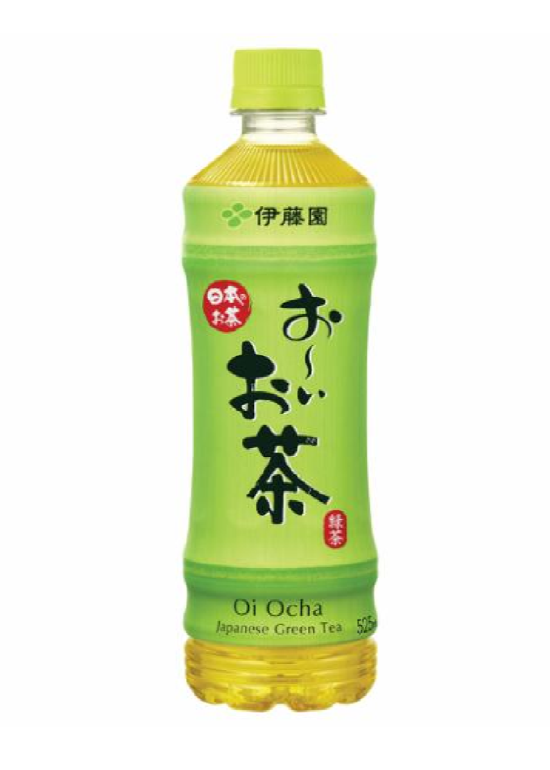 Oi Ocha 525ml Green tea bottle 伊藤園おーいお茶ペットボトル