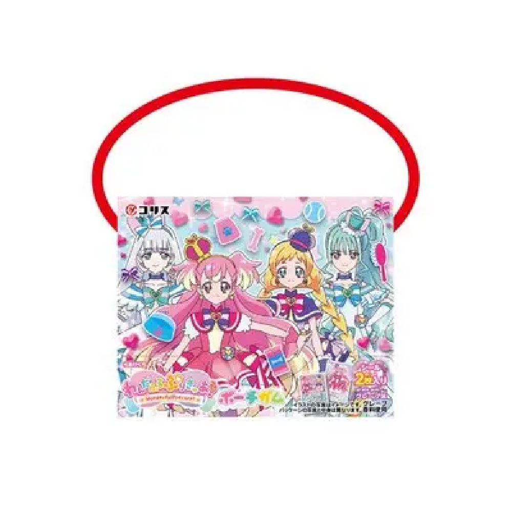 Puricure poach gum 20gプリキュアバッグ カード付ガム