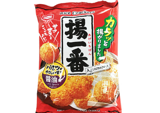 Age ichiban kameda 155g亀田製菓揚げ一番