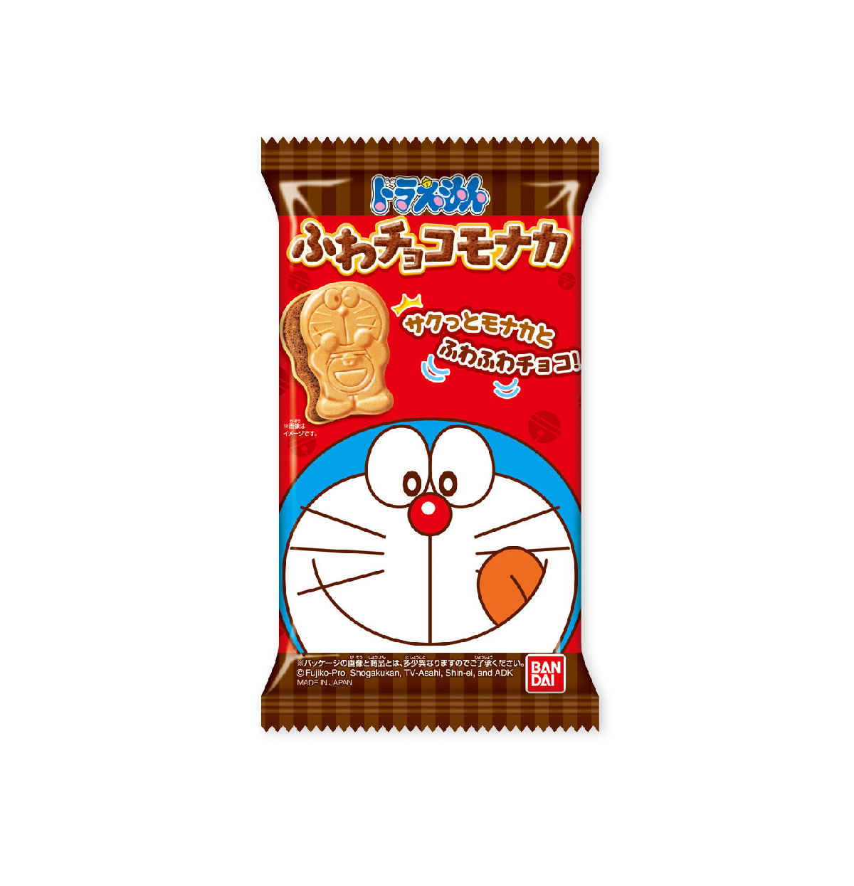 Doraemon Fuwa choco Monaka どらえもんフワチョコもなか