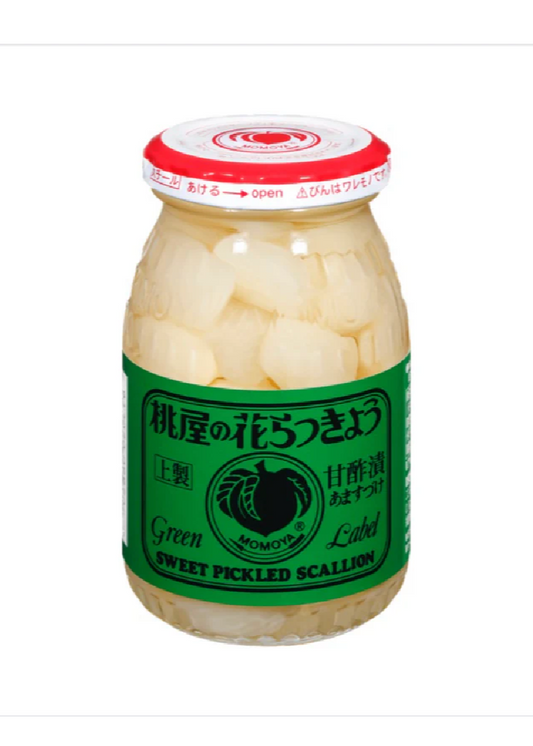 Hanarakkyo Momoya 119g Picles scallion  桃屋花らっきょう