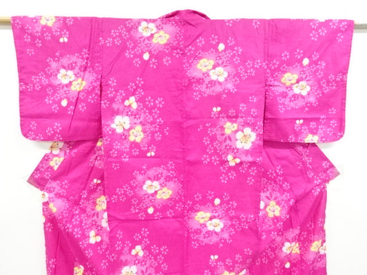 Yukata Sakura cotton Kimono浴衣春桜